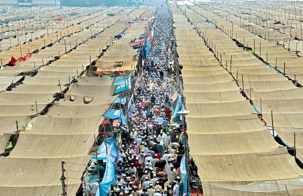 Largest Muslim congregation after Hajj in Bangladesh