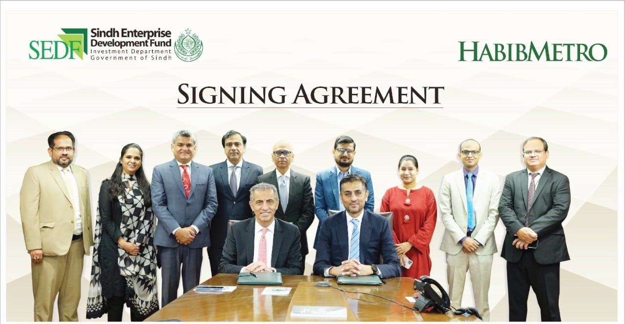 SEDF and HABIBMETRO Join Forces to Support SMEs in Sindh