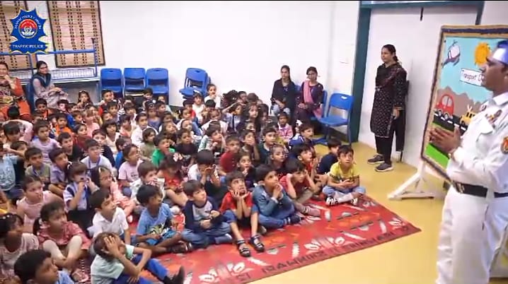 Road Safety Awareness Program at Karachi Public School