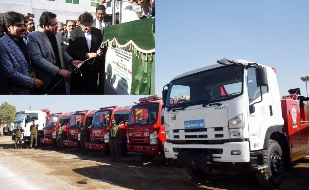 Sindh CM Inaugurates Rescue 1122 Highway Operations