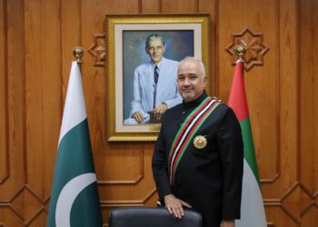 UAE Honours Pakistan’s Ambassador Faisal Niaz Tirmizi with First-Class Order of Zayed II