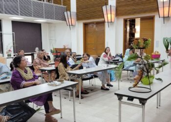 KSSG Showcases the Art of Leaf Manipulation at Japanese Consulate